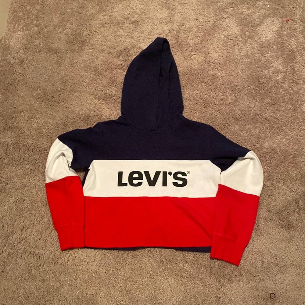 Levi’s cropped sweatshirt